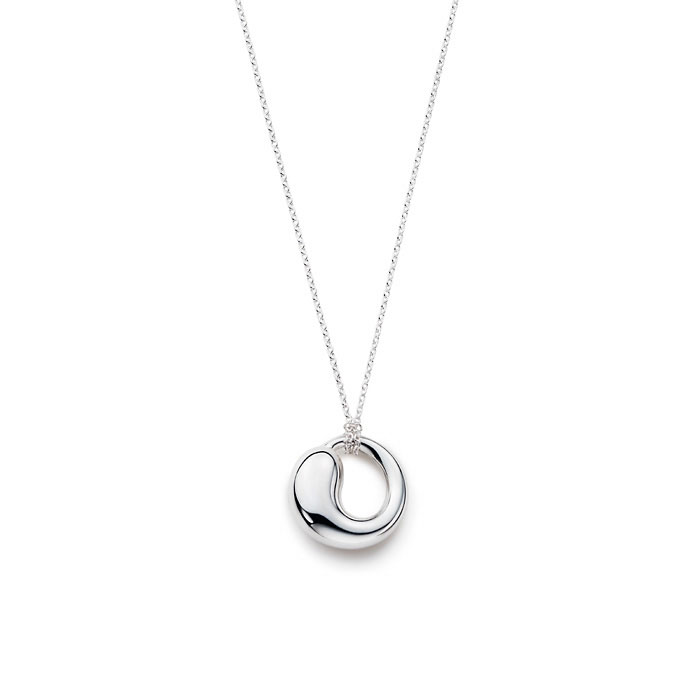 elsa peretti eternal circle pendant medium