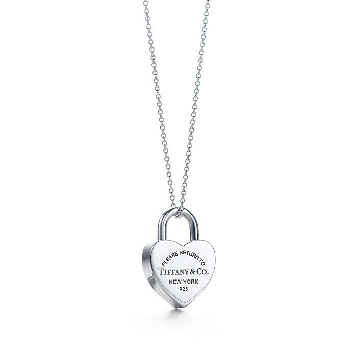 return to tiffany heart lock pendant