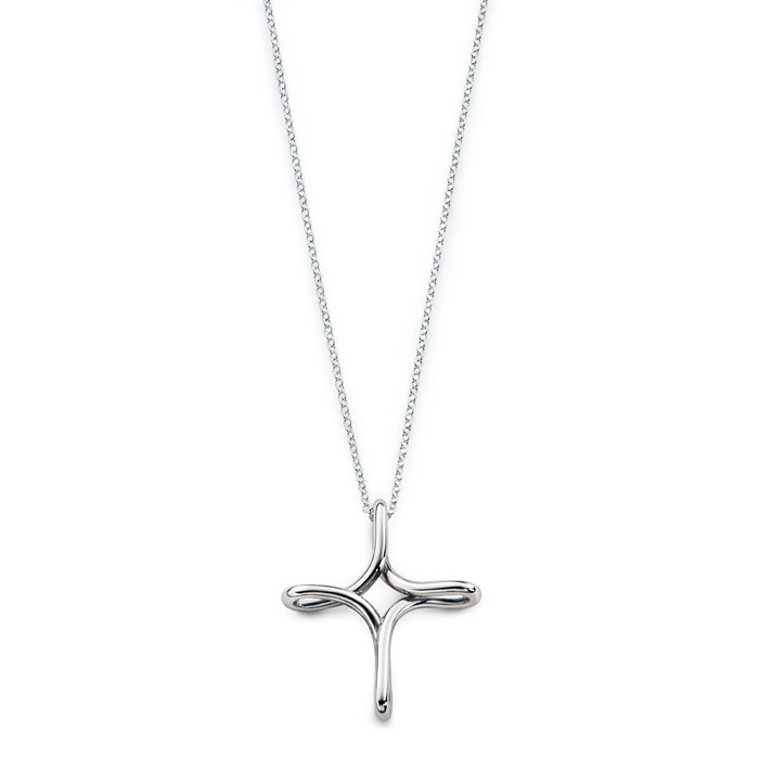 elsa peretti infinity cross pendant