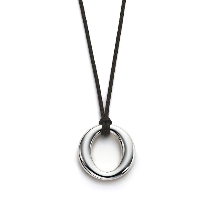 elsa peretti sevillana pendant silk cord
