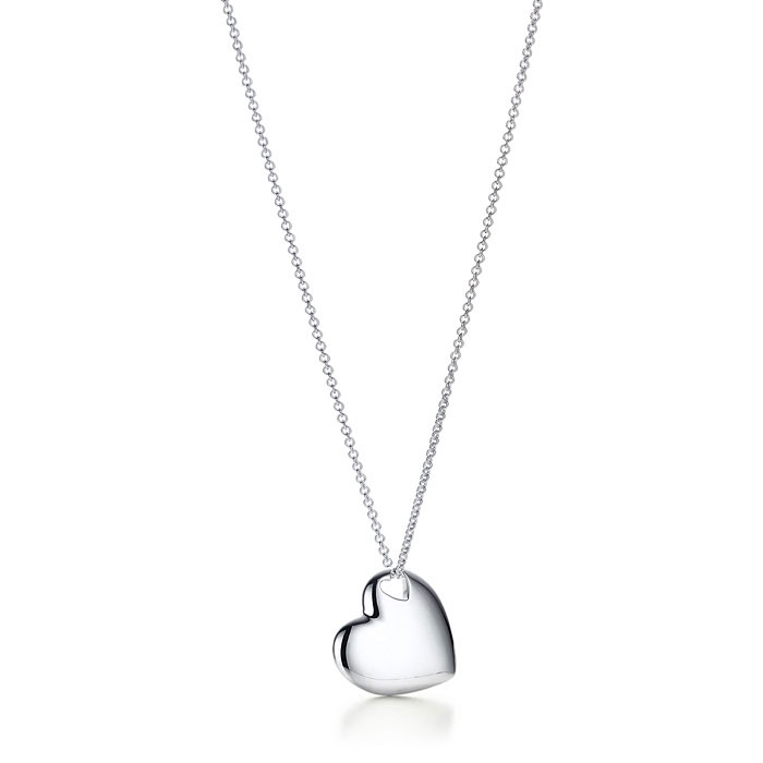 tiffany two heart pendant